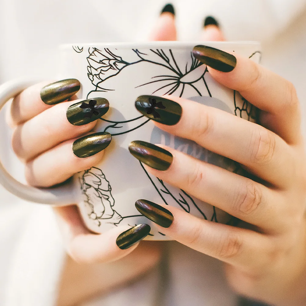 200 قطعة القوس السحر الراتنج مسمار الفن زينة للنساء Diy بها بنفسك مانيكير لوازم عيد الميلاد حفل زفاف أظافر صغيرة الأحجار الكريمة #5