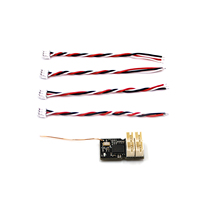 FLYSKY FS-R4M Receiver 2.4GHz 4 Channels Remote Control Receiver with Single Antenna PWM Output for Remote Control Transmitters