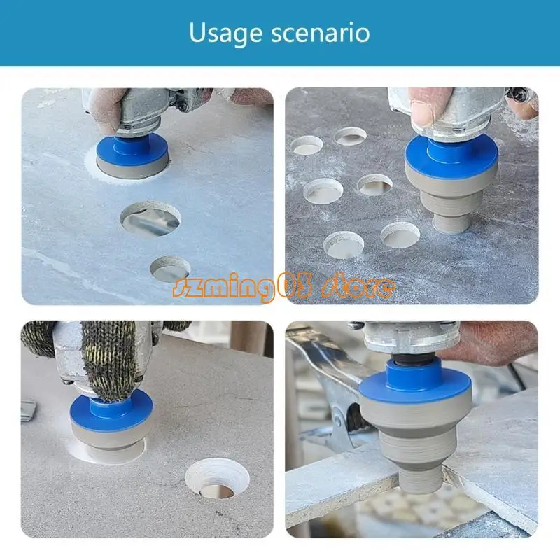 H9EC Berbagai Ukuran Langkah Bit Bit Beveling Chamfer Bit untuk Tugas Kayu dan Metal Profesional 1 Paket Perak