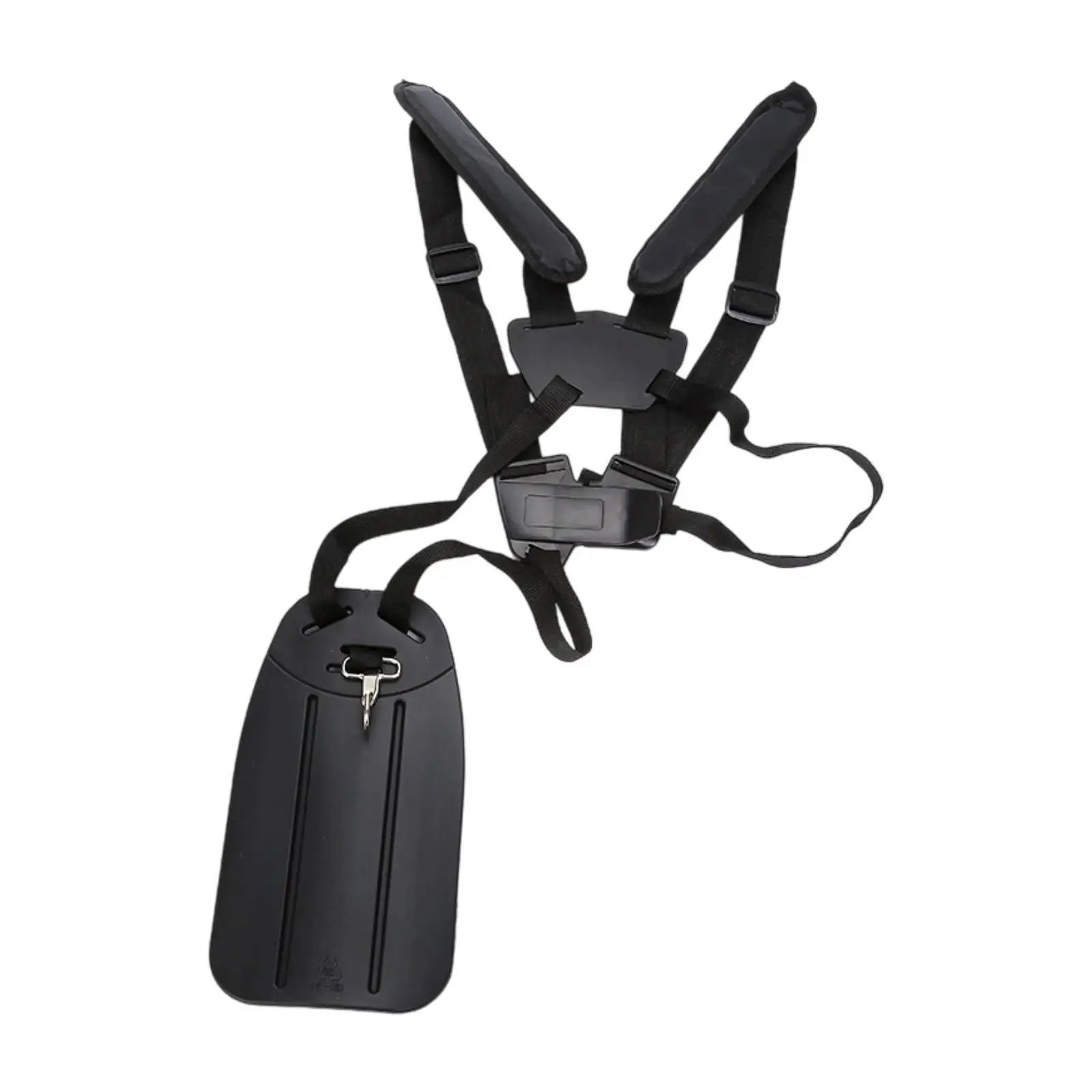 Trimmer Shoulder Strap Ergonomic Double Padded Harness Belt for Heavy Duty Brush Cutter and Garden Grass Trimming