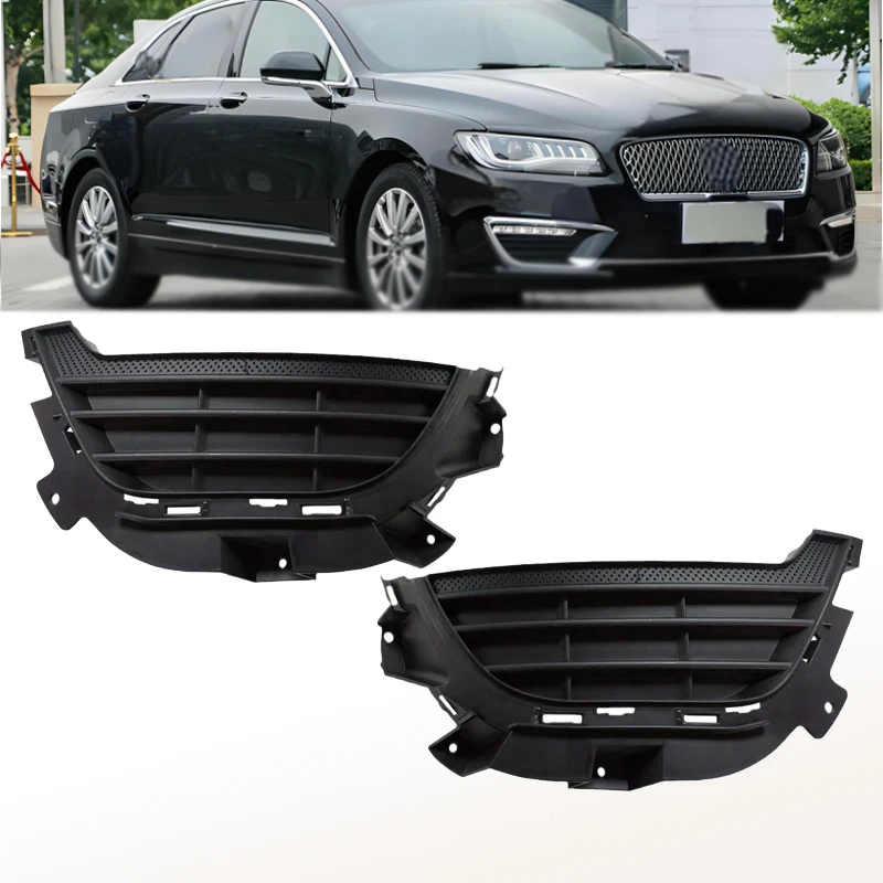 

Auto Accessories Front Bumper Fog Light Grille Frame Cover Bezel For Lincoln MKZ 2017 2019 2018 2020