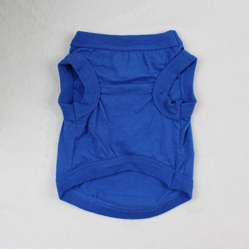 Blank Dog Clothes for Small Dogs, Summer Shirt, Chihuahua Bottoming T Shirts, Breathable Lightweight, Soft Puppy Apparel