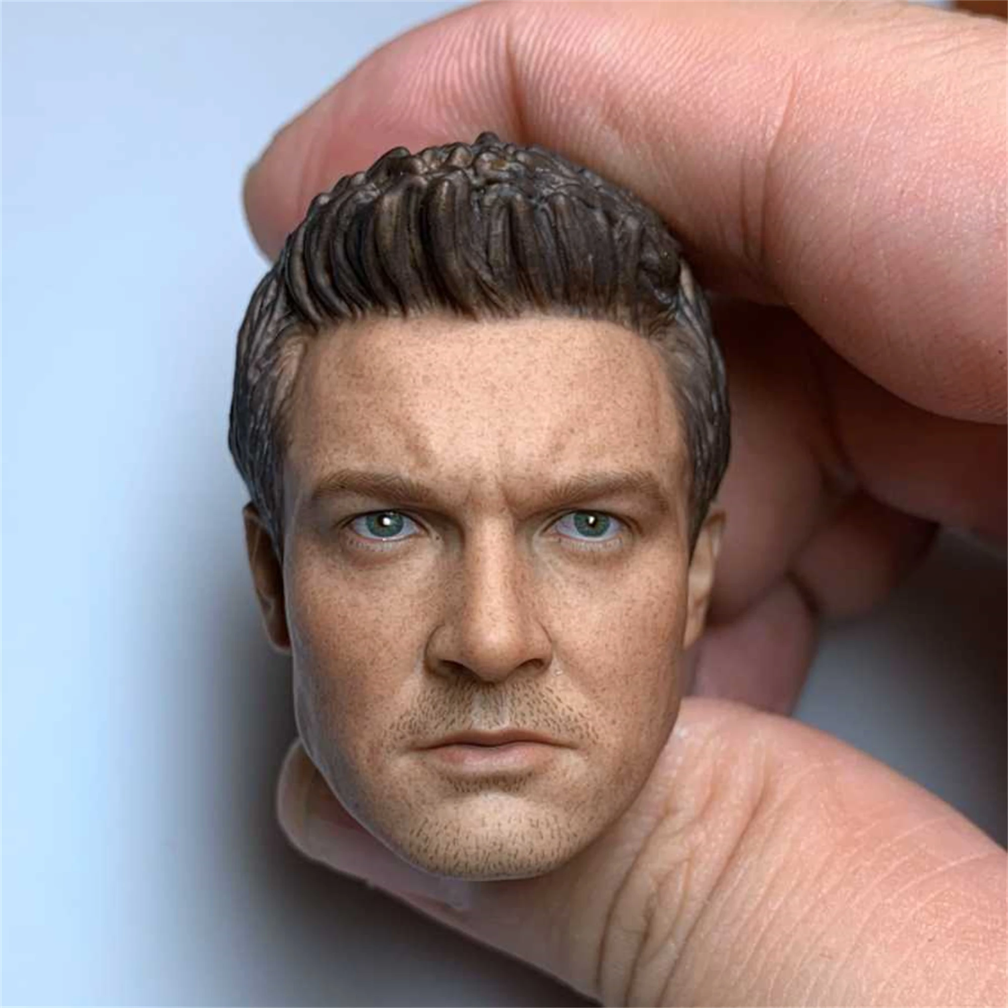 1/6 Scale Clint Barton Jeremy Renner Head Sculpt Model DIY 12'' Hot Toys Action Figure