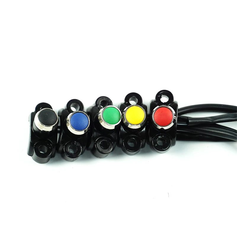 

Универсальный 7/8-дюймовый алюминиевый переключатель для мотоцикла, крепление на руль, электрический запуск, звуковой сигнал, противотуманный фонарь, самовосстанавливающаяся кнопка