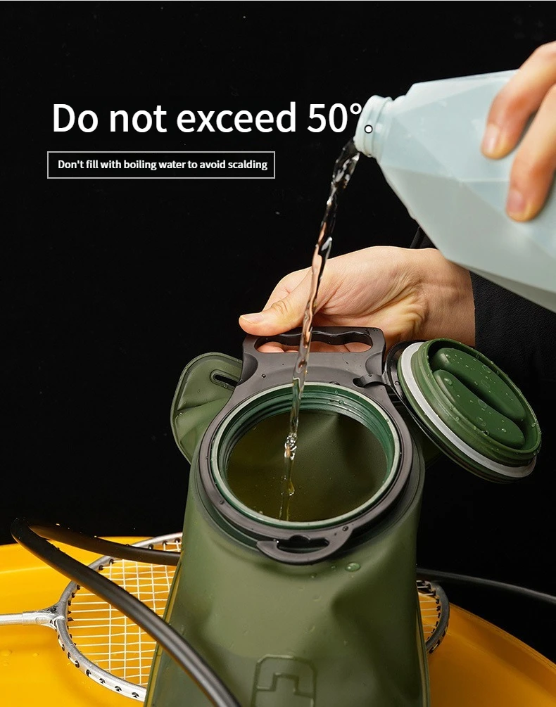 Wasserblase Hydrationsrucksack 2L Große Kapazität EVA-Wasserbeutel Reservoir für Laufen Radfahren Hydrations-Wasserspeicherbeutel – Detail 8