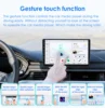 Androidカーラジオ,10.1インチ,1DIN,GPSナビゲーション,CarPlay,ビデオプレーヤー,ステレオオーディオ,メディアプレーヤー,車用360度回転画面,ユニバーサル 5