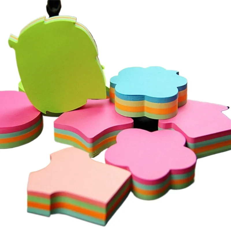 Jonvon Satone 100-страничный многоцветный блокнот Nota De Papel для заметок, стикеры для заметок, стикеры для заметок, бумажные наклейки, канцелярские принадлежности