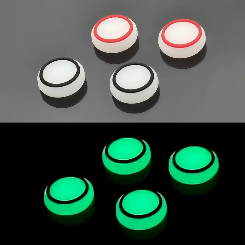 4Pcs Rocker Cap For PlayStation Portal Anti-Skid Silicone Joystick Analog Cover For PS Portal Handheld Accessories Thumb Caps