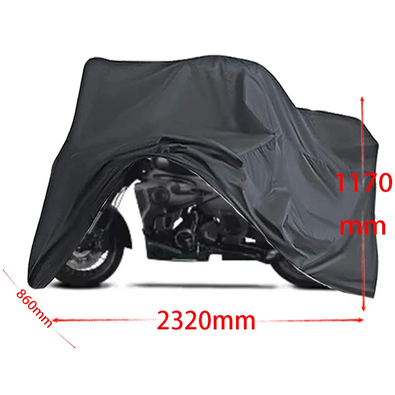 

For Moxiao 650LS motorcycle cover Full car Sun protection dust no ear thickened Oxford clothcover