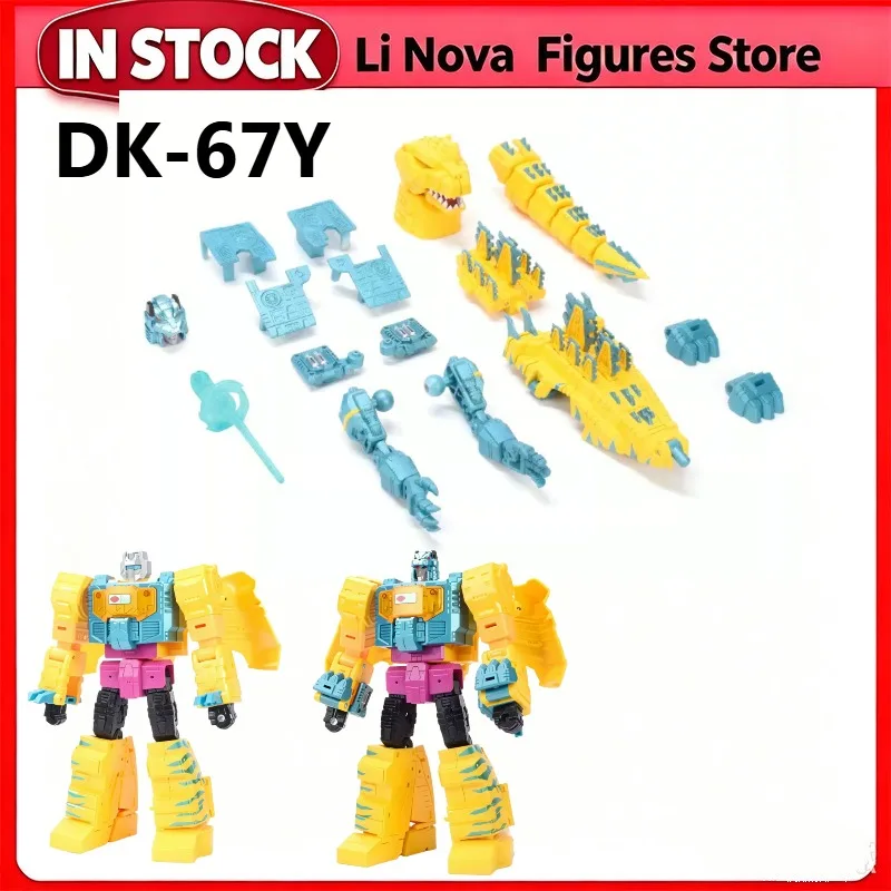 [In Stock NOW] DNA DK-67Y DK67y Legacy Evolution G2 Tiger-Striped Steel-Lock Steel Cable Mechanical Dinosaur Upgrade Accessory