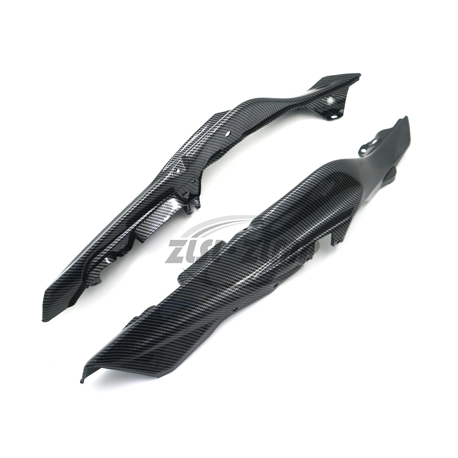 For Yamaha MT07 2018-2024 Motorcycle Rear Tail Inner Long Guard Panel Seat Lower Side Fairing Cover Fit Body Fairing Accessories