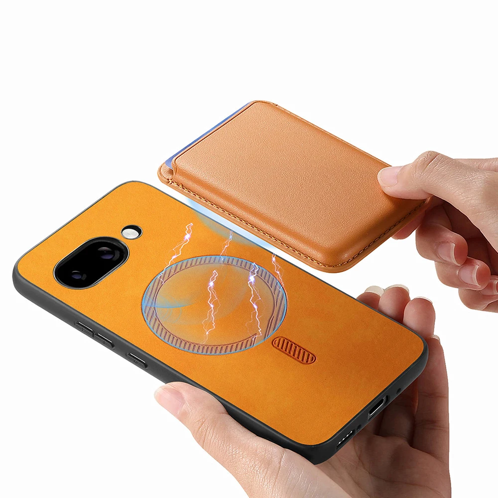 

Pixel 10 Pro XL 9A 5G 2025 2In1 Detachable Leather Card Case For Google Pixel 9 Pro XL Back Cover Pixel 7 8 9 Pro 8A 7A Etui
