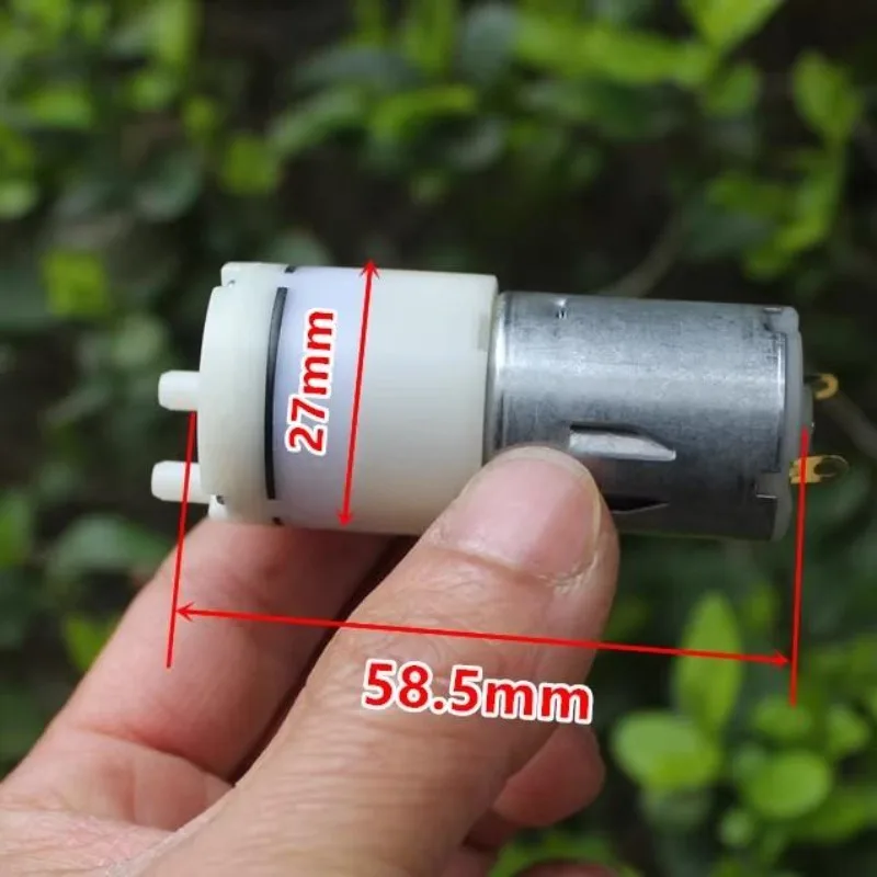 Micro Vacuum Pump Mini Negative Pressure Diaphragm Air Pump Portable Suction Pump for Single Chip Microcomputer Control Project