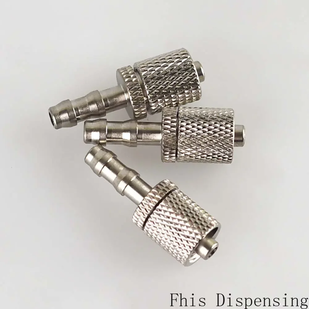 

Никелированный соединитель для трубок с замком на конец шланга Люэра