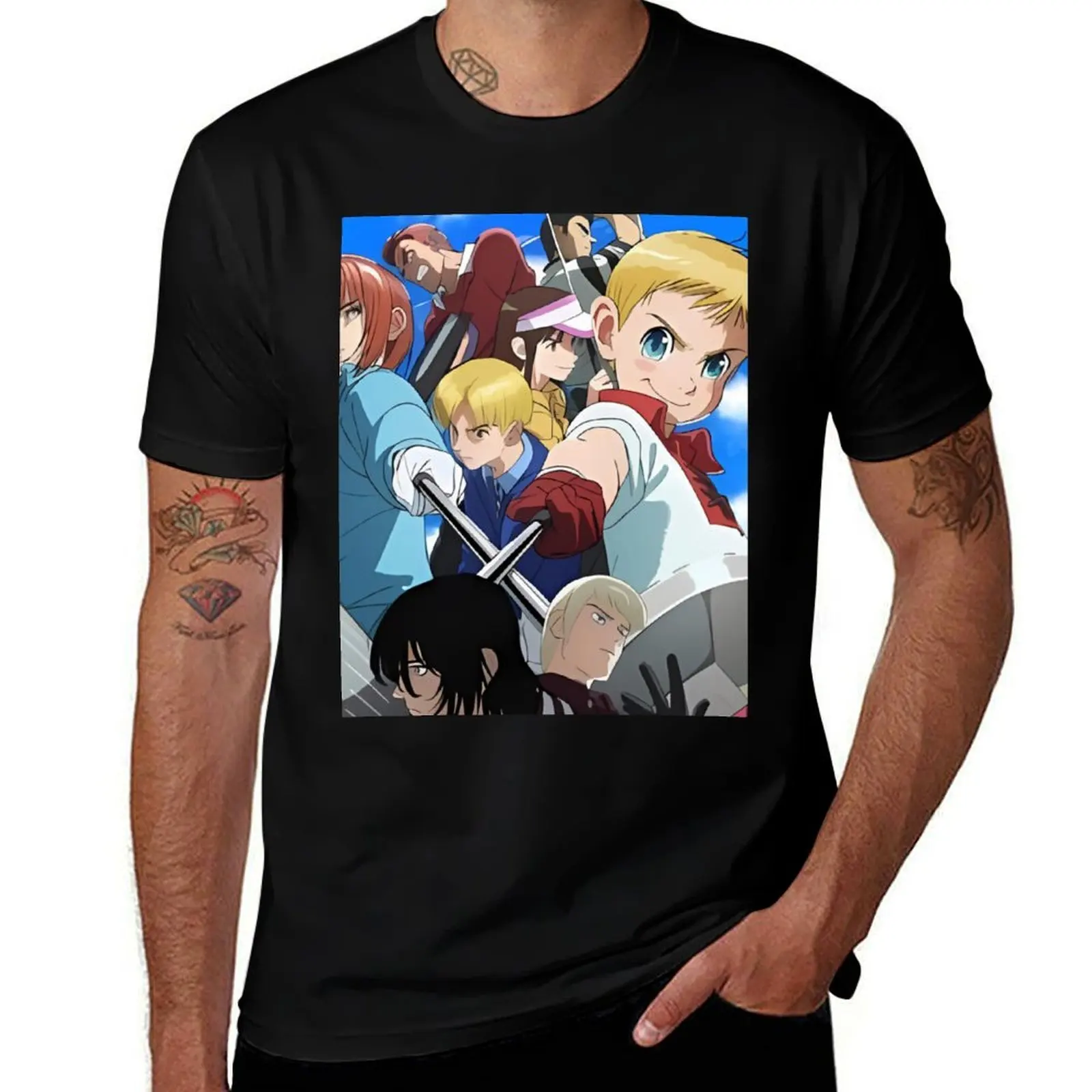 Rising Impact - All in One T-Shirt Plus Size Non-Shrink T-Shirt