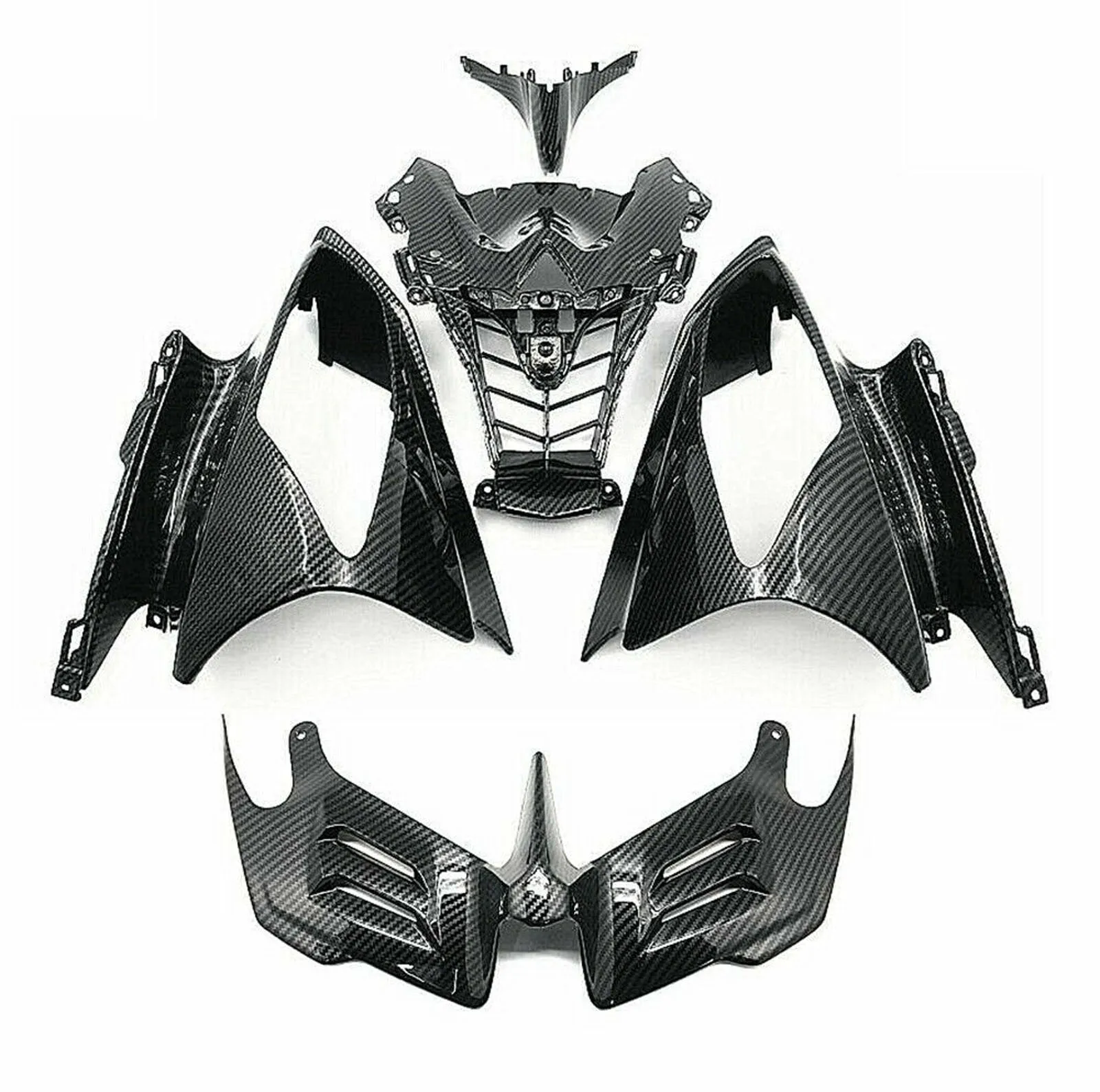 

Carbon Fiber Pattern Front Winglet Nose Headlight Fairing for YAMAHA YZF R6 2008-2016