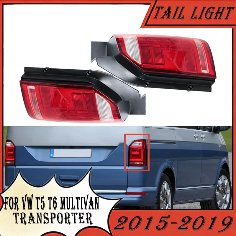 

Tail Light Assembly For VW T5 T6 Multivan Transporter 2015 2016 2017 2018 2019 Rear Bumper Brake Light Reverse Light Taillamp