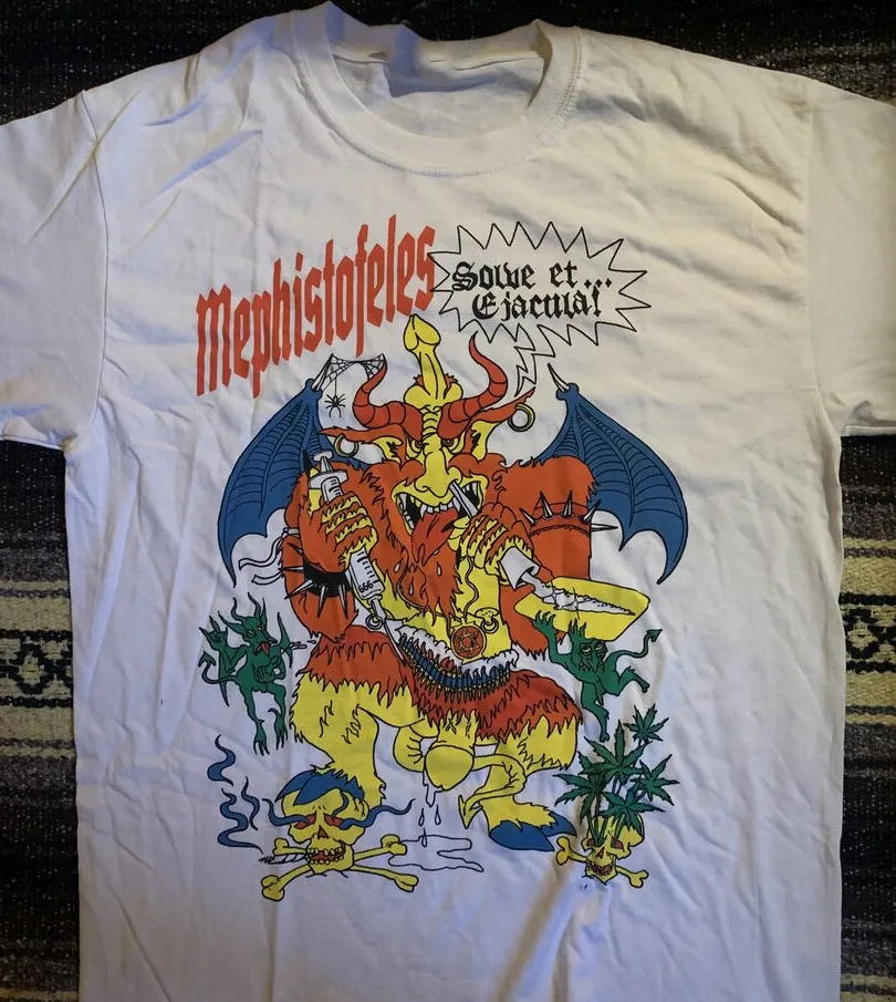 Mephistofeles Solve et Ejacula Short Tee Unisex Cotton Shirt BS417