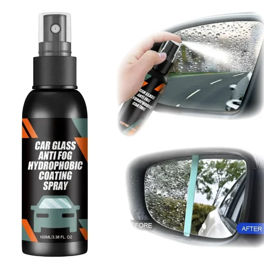 1pcs Auto Water Repellent Spray Anti Rain Coating for Car Glass Hydrophobic Anti-rain Car Liquid Windshield Water Repellent