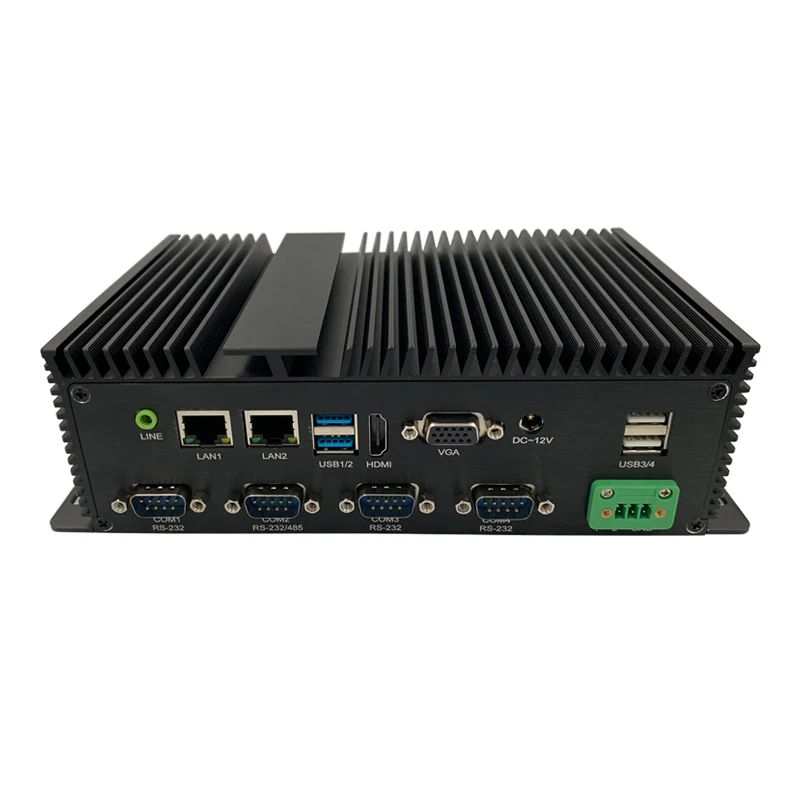 1007U Hd Graphics Card Dual Lan Dual 4K Output Mini Computer Small Desktop Host Fanless Cheapest Industrial Mini Computer