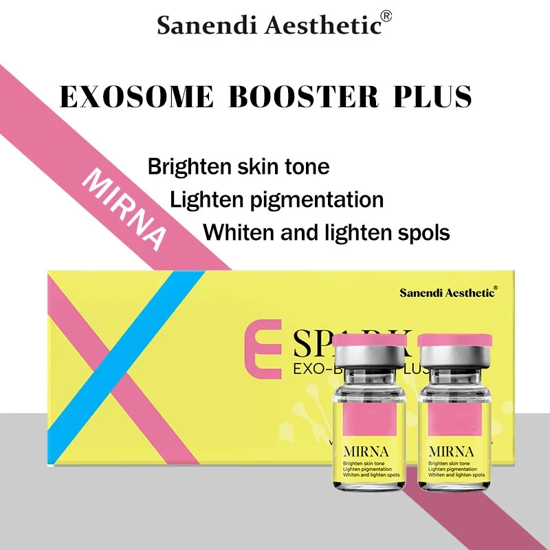 

Sanendi Exosomas Plus Сыворотка для лица Dr.Pen Liquid Stem Cell Essence Brighten Active Skin Booster Увлажнение Восстановление прыщей 5 флаконов