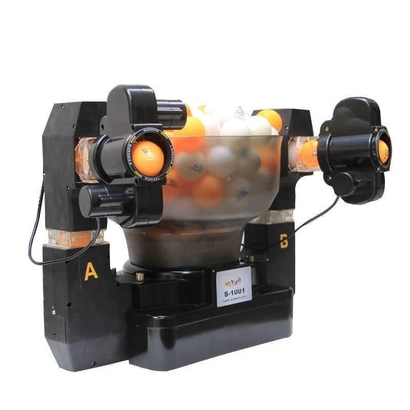

Double-head table tennis serve machine, multi-rotation and multi-drop point, automatic serve machine, serve machine