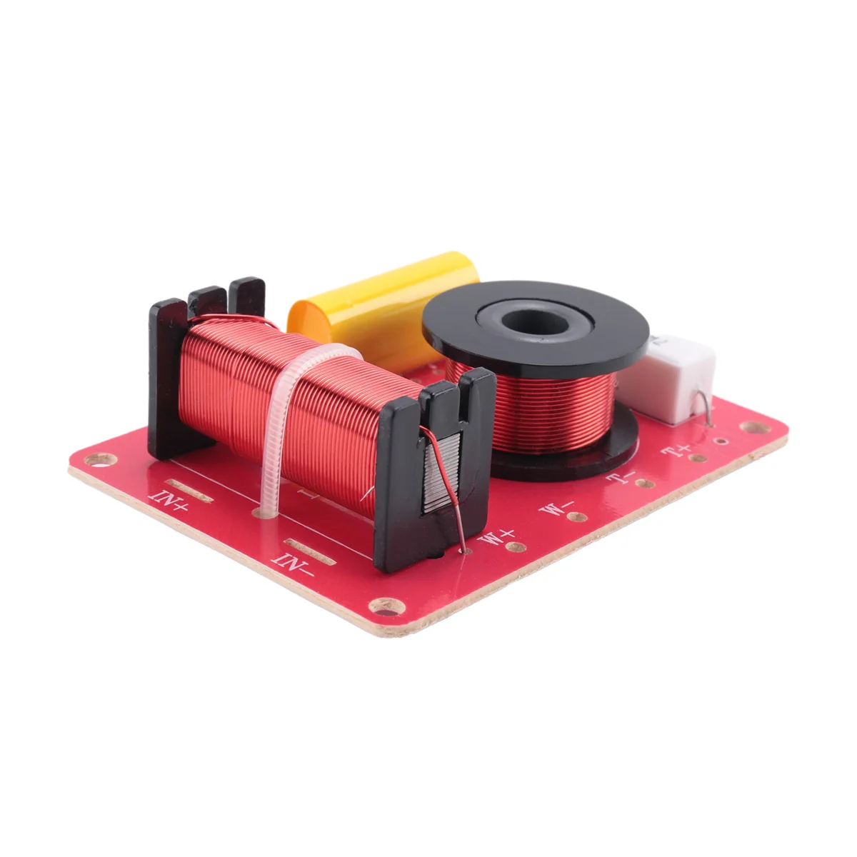 130W Speaker Crossover 2 Way High-Low 8 Ohm Frequency Divider for 6 Inch Speaker