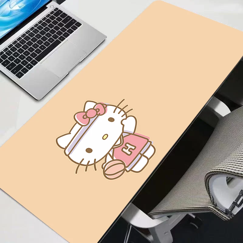 لوحة ماوس هالو كيتي كمبيوتر صغير كمبيوتر محمول أنيمي لوحة المفاتيح ماوس حصيرة كبيرة لوحة المفاتيح لوحة المفاتيح ألعاب الديكور حصيرة مكتبية #2