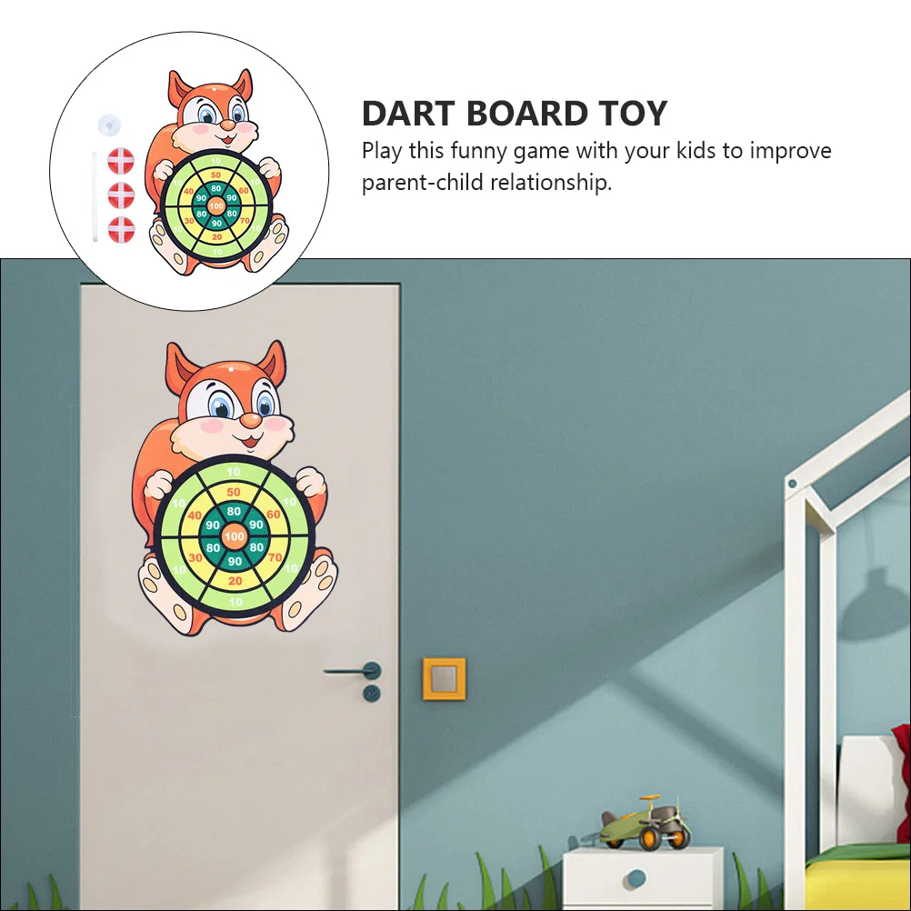 

1 Set Sticky Balls Kids Throwing Game Set Cute Cartoon Design Parent-Child Interactive Activity For Home Beach