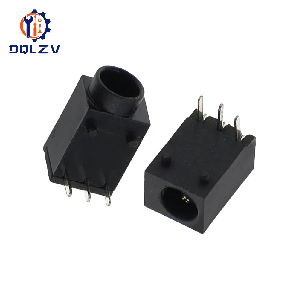 DC Power 3Pin Supply Socket Connector DC003 Needle 1.3MM DC-003 3.5*1.3 mm