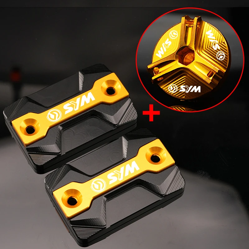 SYM For SYM CRUISYM 300 GTS 300i 250 JOYMAX Z 125 250 300 Motorcycle Front Brake Fluid Reservoir Tank Covers Caps Oil Filler Cap - view 5