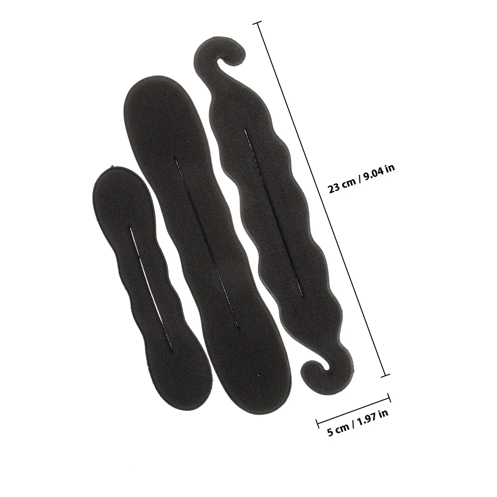 1 مجموعة 1 مجموعة المحمولة أدوات تصفيف الشعر عدة مقاطع التواء للنساء Diy بها بنفسك كعكة صناع سريعة أوبدو اكسسوارات كعكة الشعر صنع أدوات