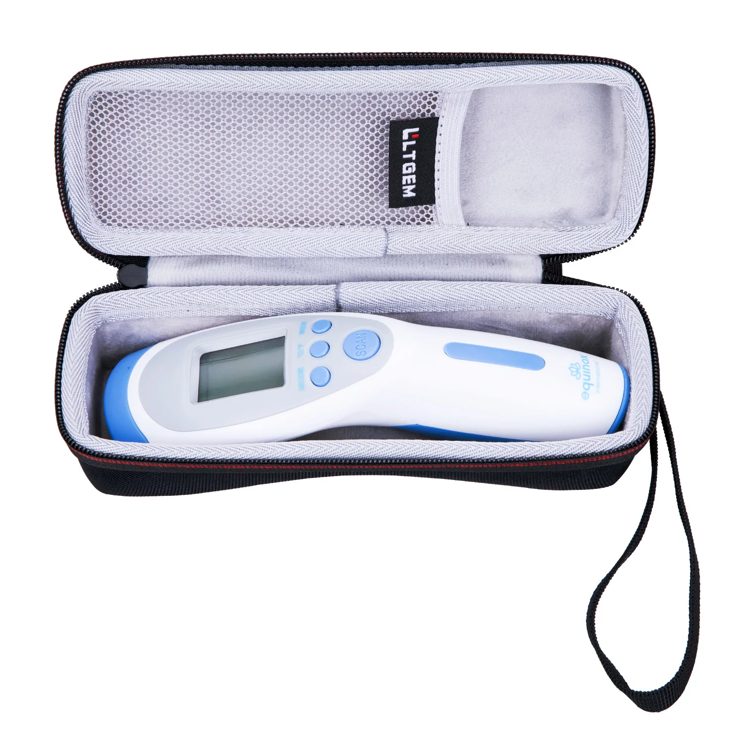 LTGEM Thermometer Case for Equinox Digital Non Contact Infrared Forehead Thermometer Storage Carrying Bag