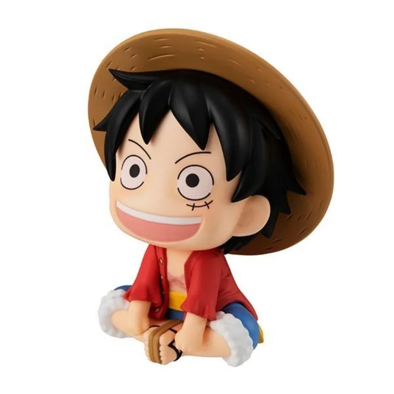 Jeden kawałek Luffy Zoro animacja kreskówka Model figurki Kawaii proste ozdoby dekoracja stołu zabawki dla dzieci prezenty świąteczne