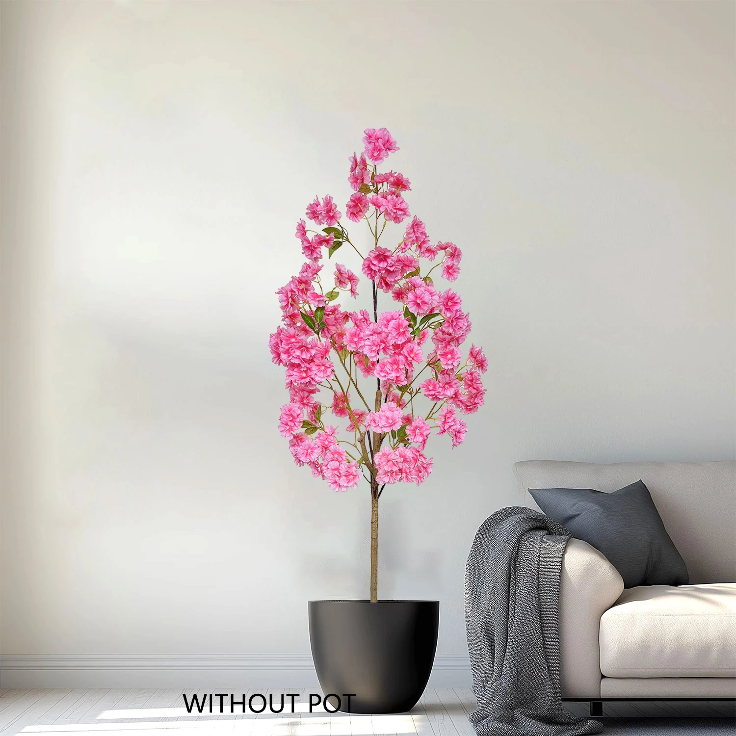

Artificial Cherry Blossom Tree Trunk, Artificial Plants for Home Office Indoor Outdoor Party Wedding Christmas Decor