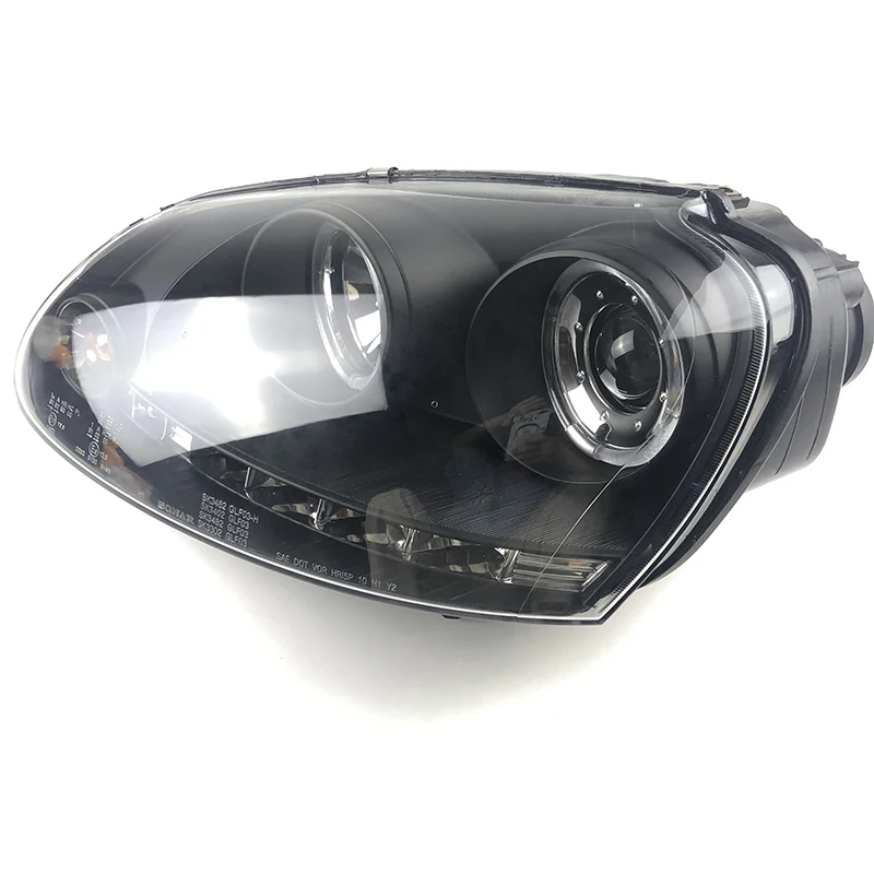 

for Golf 5 Headlights 2004 201 2011 LED DRL Dynamic Signal Car Styling Headlight Hella Bi-Xenon Projector Lens Hid D2H