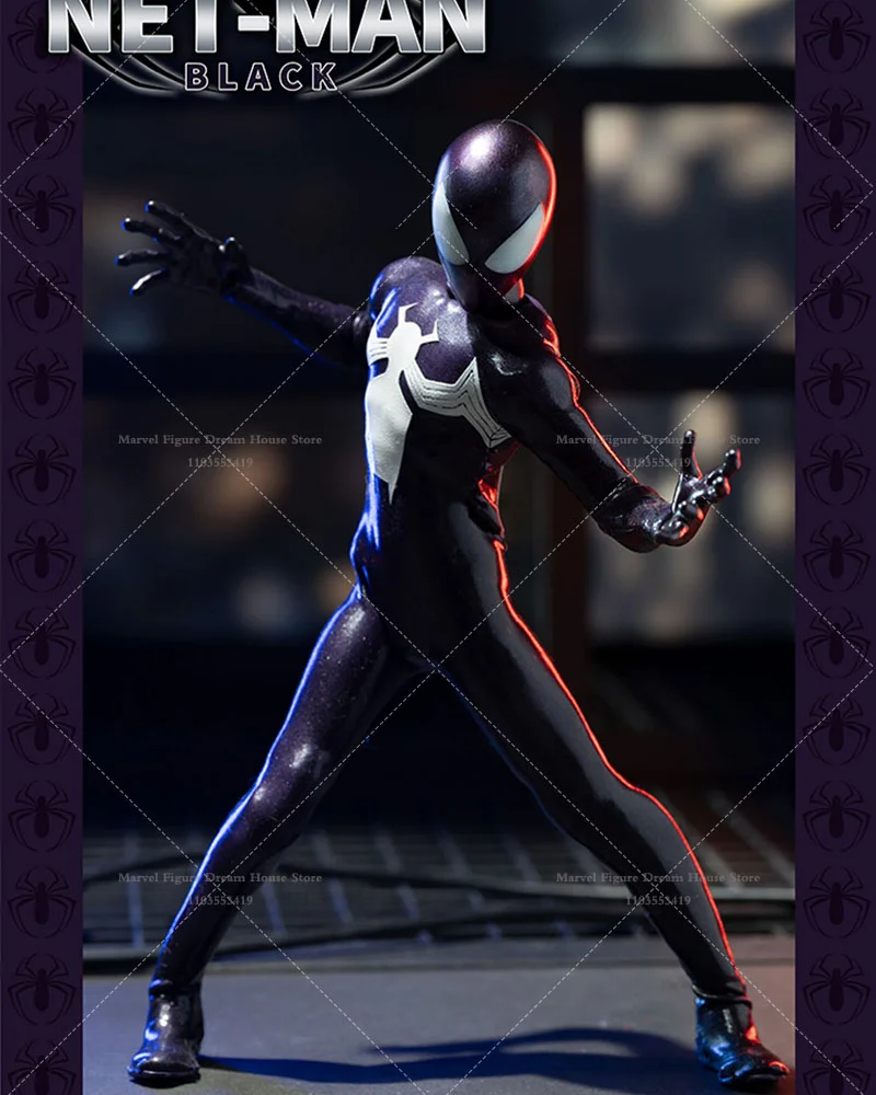在庫あり DBtoys X 6インチ dbm001-002 1/12スケール レッド/ブラック スパイダー スーパーヒーロー ピーター 6インチ フルセット アクションフィギュア 男性兵士 おもちゃ