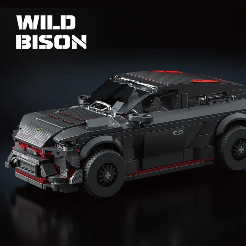 470 قطعة مكعبات بناء سيارة سباق المدينة SUV نموذج سيارة رياضية لتقوم بها بنفسك طوب السيارة للبالغين والأطفال مجموعة عرض هدية