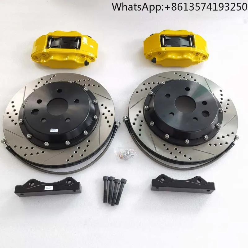 For Big Brake Kit for BMW E36 320i Racing Jk7600 4-Piston Caliper with Drilled Disc