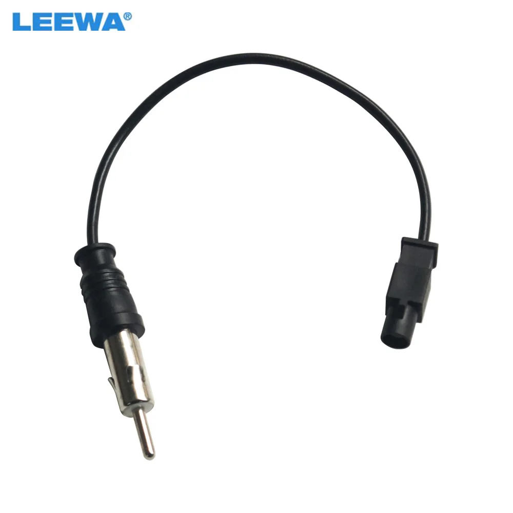 LEEWA 1PC Car Radio Stereo Installation Antenna Adapter Cable For Volkswagen/BMW/Audi/Porsche/Mini