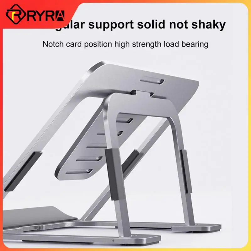 RYRA Tablet Stand Adjustable Aluminum Alloy Laptop Holder Bracket  Notebook Holder Desktop Phone Base Riser Bracket