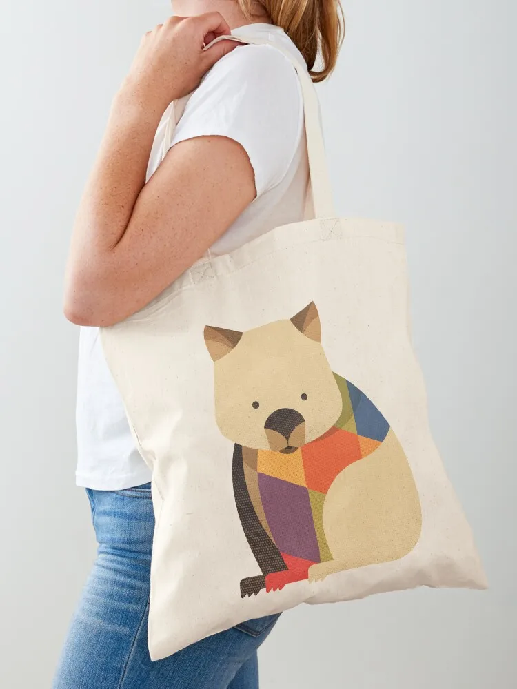 

Hello Wombat Tote Bag eco bag folding hand bag Handbags women tote university