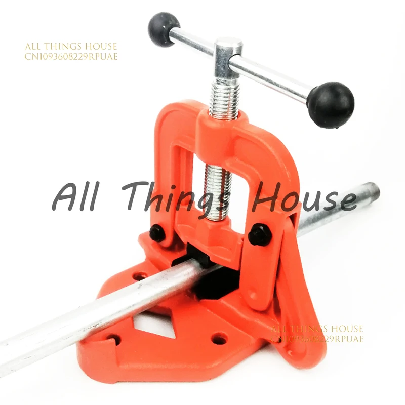 

Welding Pipe Clamp Tool Bench Vise with Foot for Professional Pipe Work