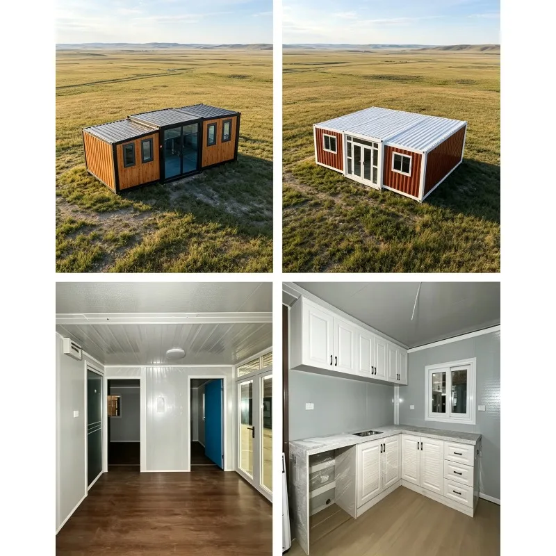 Prefabricated Container House Foldable Expandable Container House 36㎡ Container House Mobile Home Casa Prefabricada Vivienda