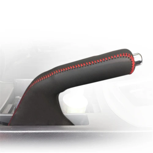 Imagen 2 del producto Funda para empuñaduras de freno de mano de coche, funda protectora para empuñaduras de coche Mazda 3 2011, engranajes de coche, funda protectora para freno de mano, decoración de coche