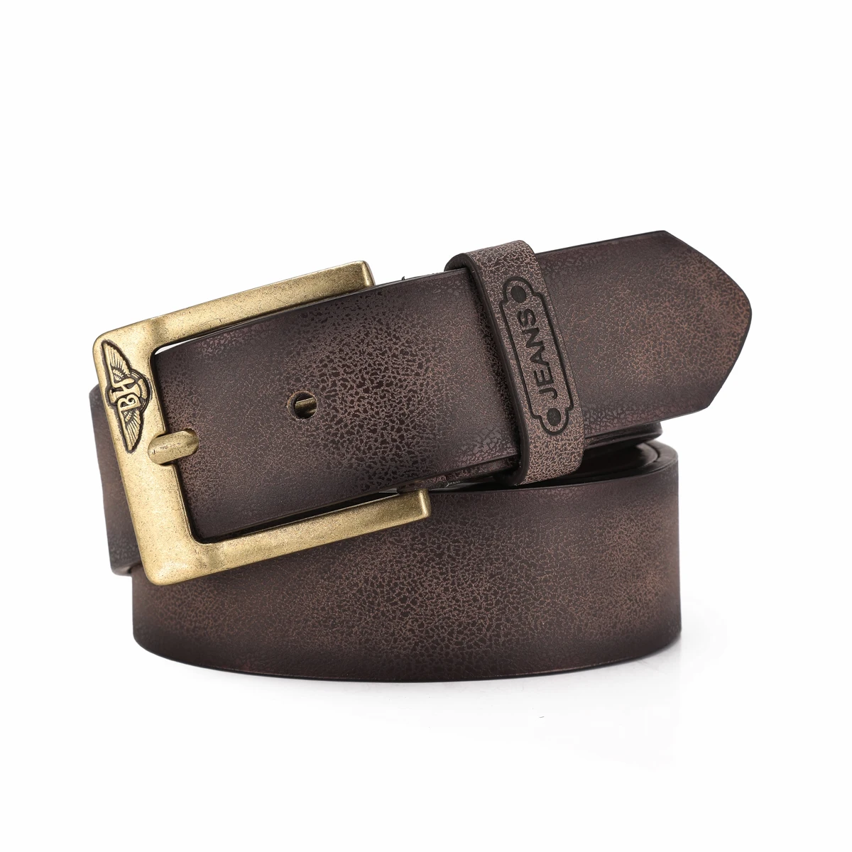 Ein Western-Style PU-Ledergürtel für Damen und Herren, ein Klassischer und Lässiger Retro-Gürtel – Detail 6