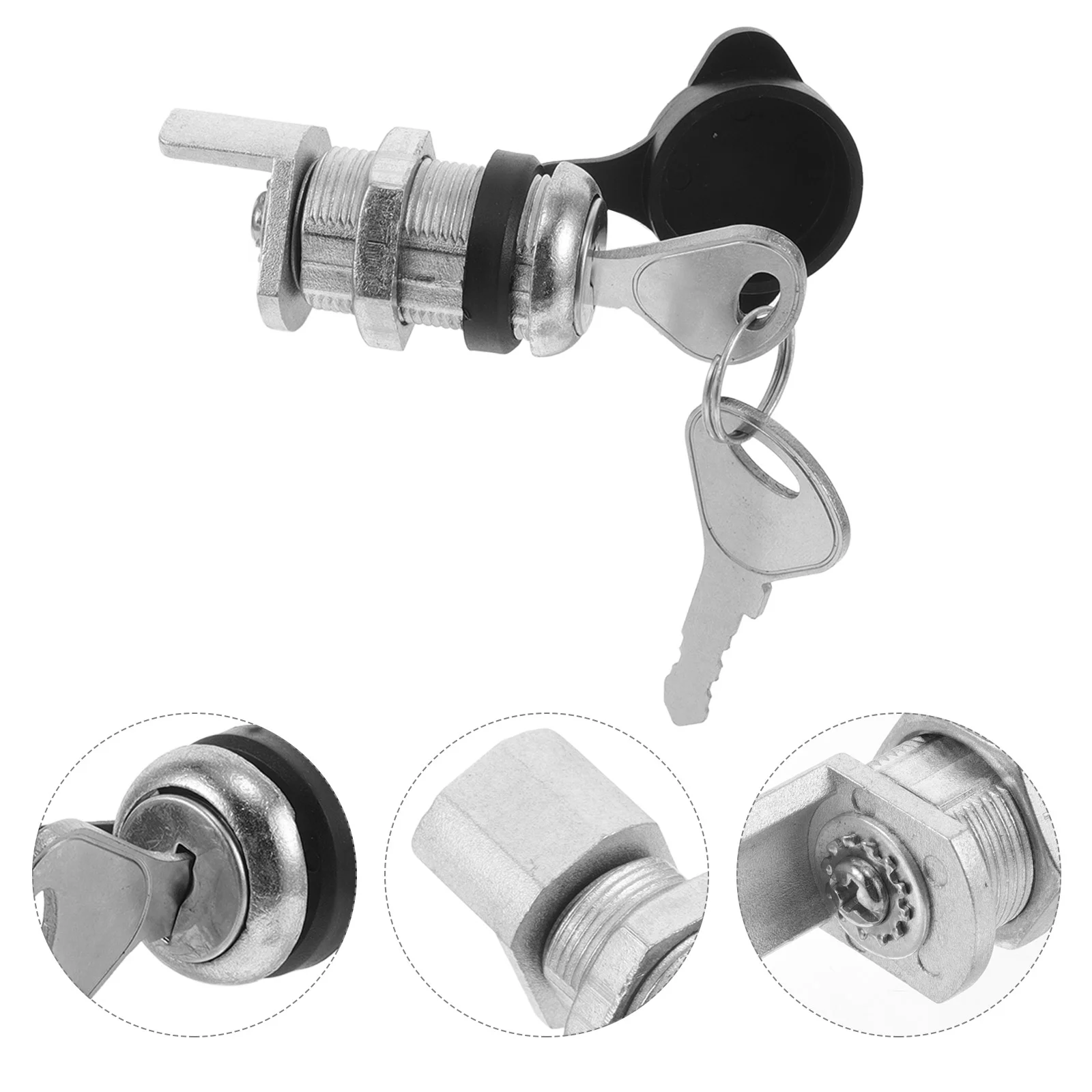 

Lock Trailer Tongue Cam for Drawers Toolbox Locks with Keys Metal Cabinet Small