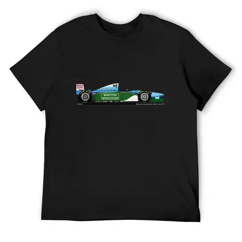 Benetton B194 ( Early ) - Michael Schumacher T-Shirt custom t-shirts graphics customs Short sleeve tee men