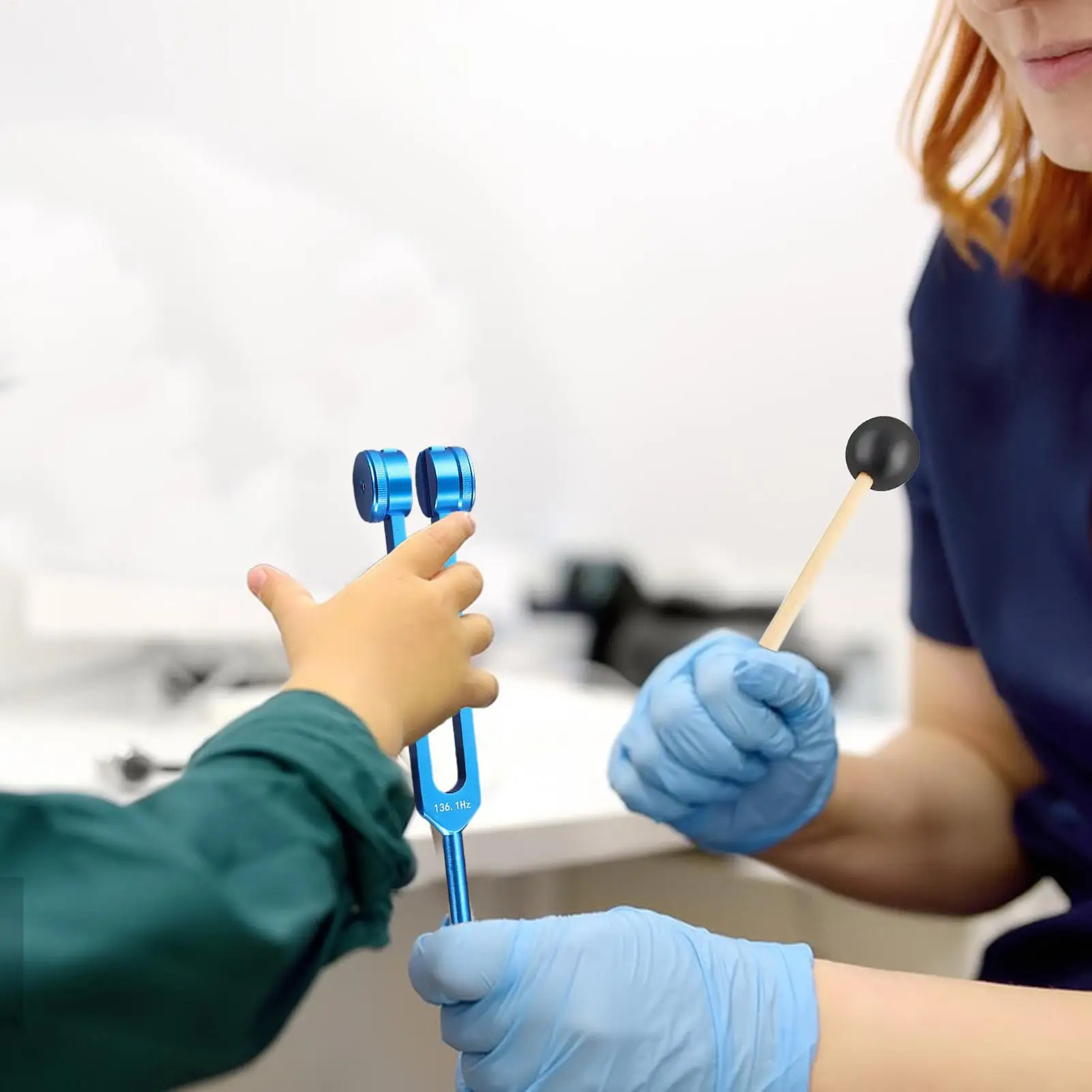 

Tuning Fork Weighted Tuning Forks Portable Long-Lasting Device With Storage Box Kit For Body Reflex Energy Balance Yoga