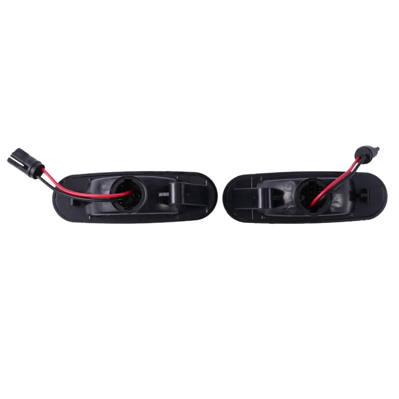 Car LED Turn Signal Light For Fiat Panda Peugeot Bipper Dynamic Water Fender Side Marker Lights For Citroen Nemo Ab 2009